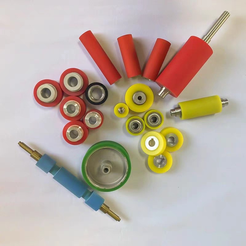 包胶滚筒