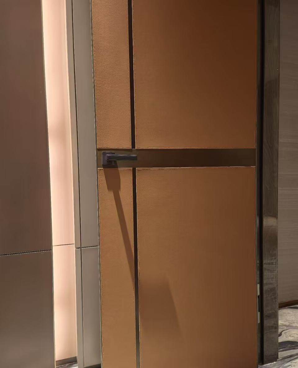皮革门墙柜